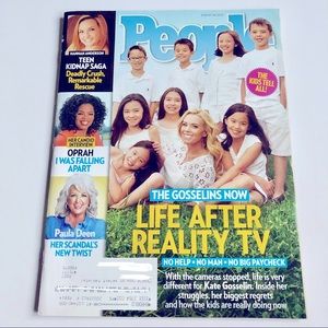 4/$10 PEOPLE MAGAZINE OPRAH GOSSELINS KIDS PAULA DEEN Issue AUGUST 26, 2013 NEW